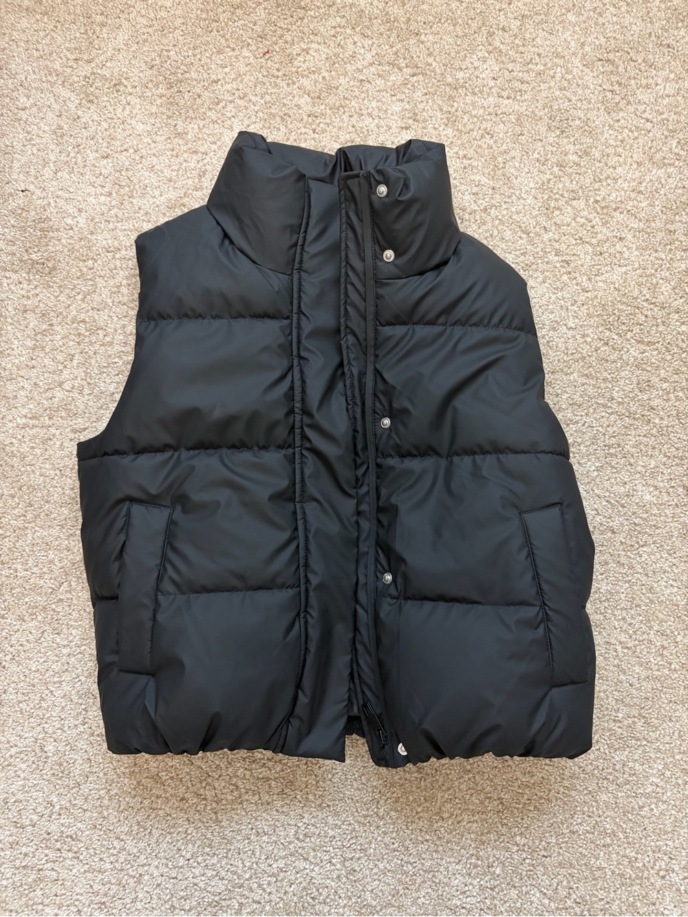 Ardene Black Puffer Vest - Cozy Lightweight Jacket